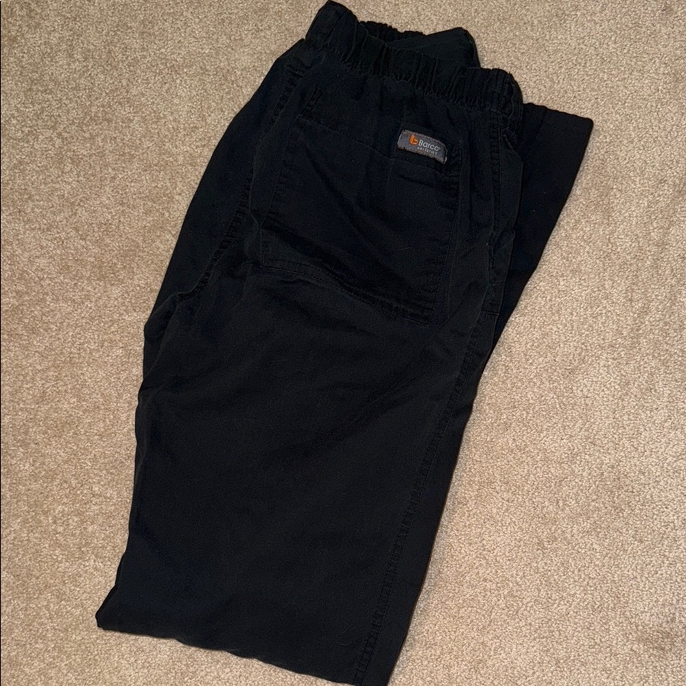 Black Barco Scrub Pants